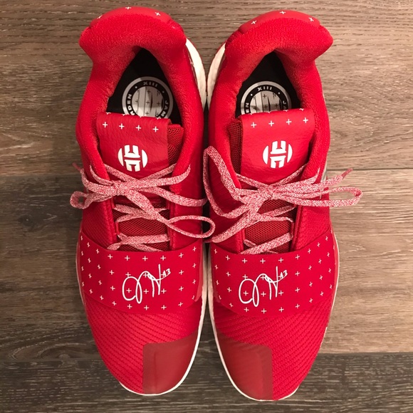 Adidas James Harden Vol. 3 Lucky Red - Picture 4 of 6